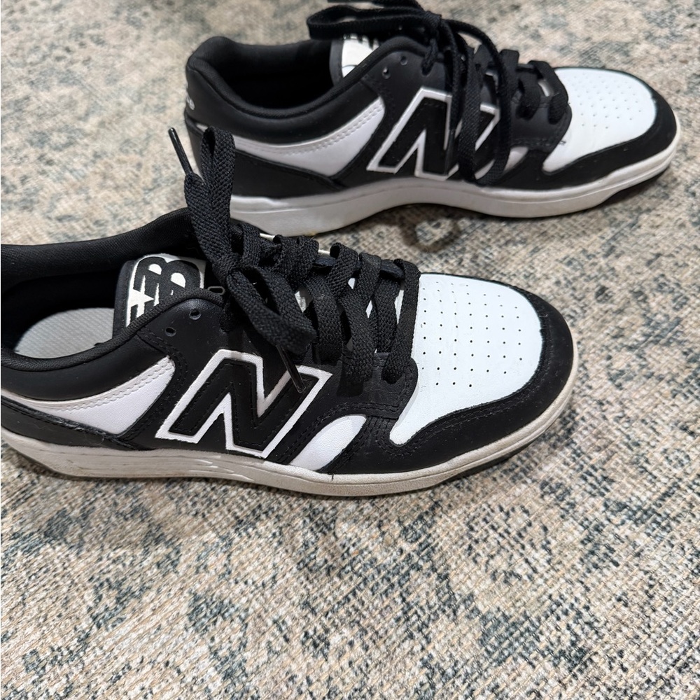 New Balance Monochrome Athletic Shoes